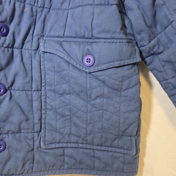 Back Beat Co. Indigo Quilted Jacket - Picture 8 of 16